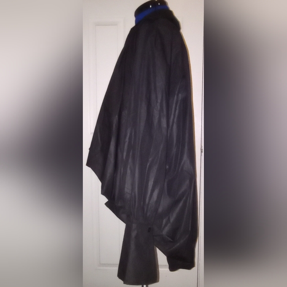 CQ by CQ (Caribbean Queen) Women's oversized S/M black puffy blouse polished - Picture 4 of 8